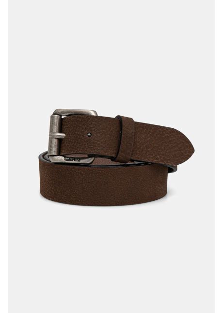 Timberland curea de piele barbati culoarea maro tb0a2q7w2421