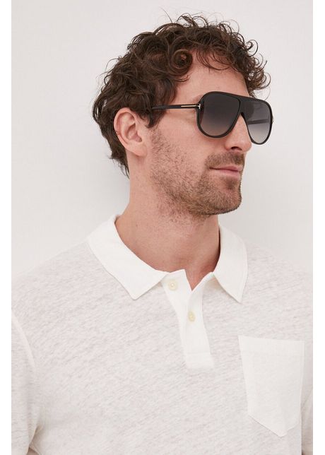 Tom ford ochelari de soare b rba i culoarea negru