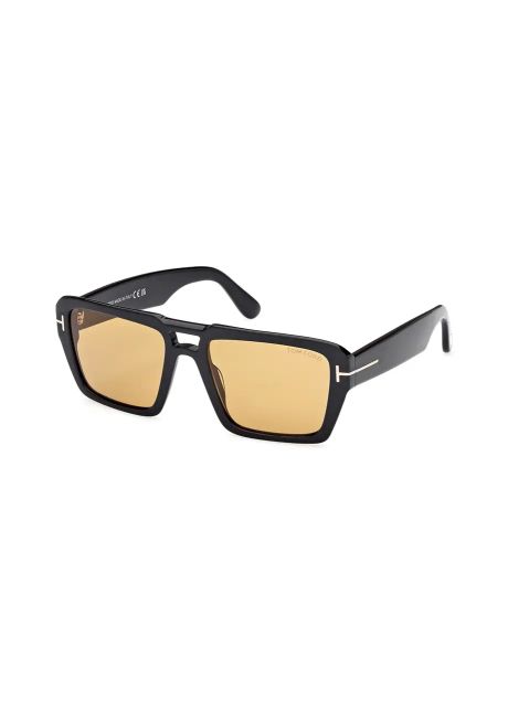 Tom ford ochelari de soare b rba i culoarea negru ft1153 5601e