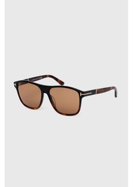 Tom ford ochelari de soare barbati culoarea maro ft1081 5805e