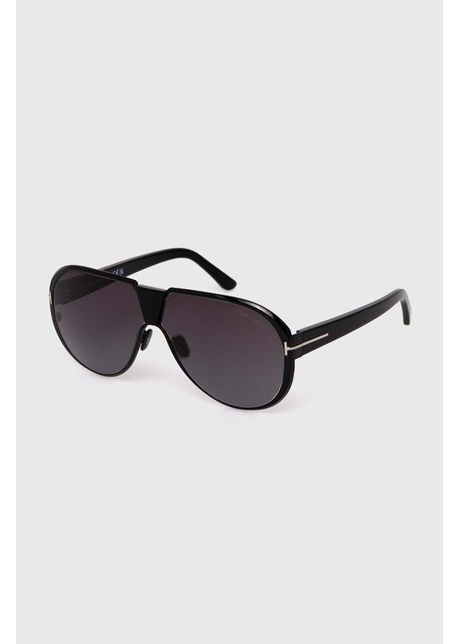 Tom ford ochelari de soare barbati culoarea negru ft1072 6401b