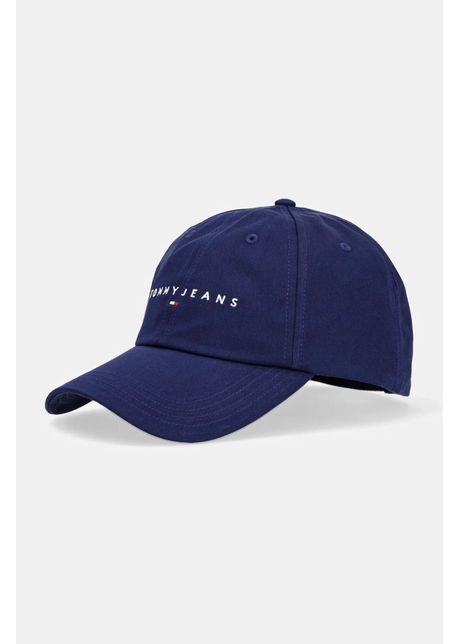 Tommy jeans apc de baseball din bumbac 0 culoarea albastru marin cu imprimeu am0am12958
