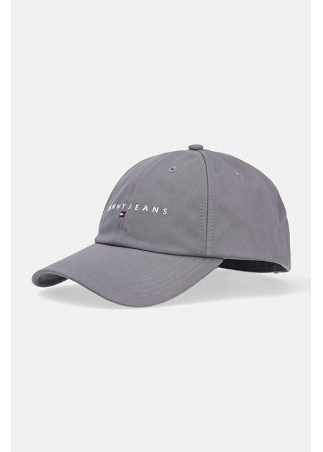 Tommy jeans apc de baseball din bumbac 0 culoarea gri cu imprimeu am0am12958