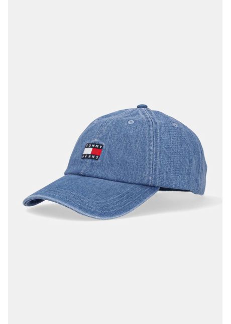 Tommy jeans apc de baseball din denim neted am0am12936