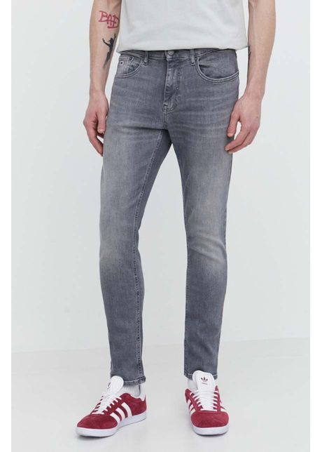 Tommy jeans b rba i culoarea gri dm0dm18731