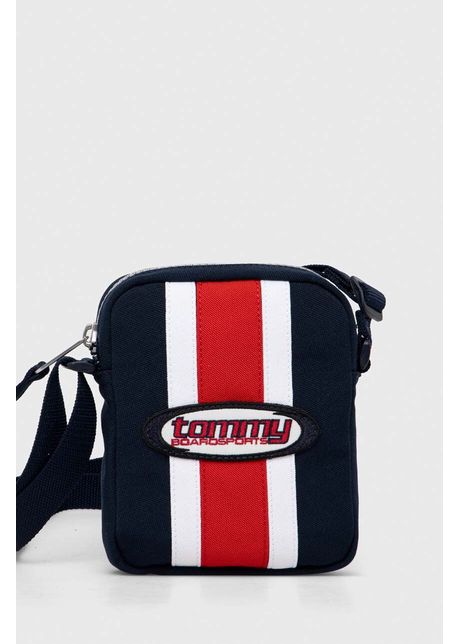 Tommy jeans borset culoarea bleumarin am0am12121
