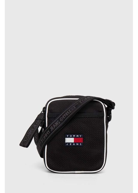 Tommy jeans borset culoarea negru am0am11959