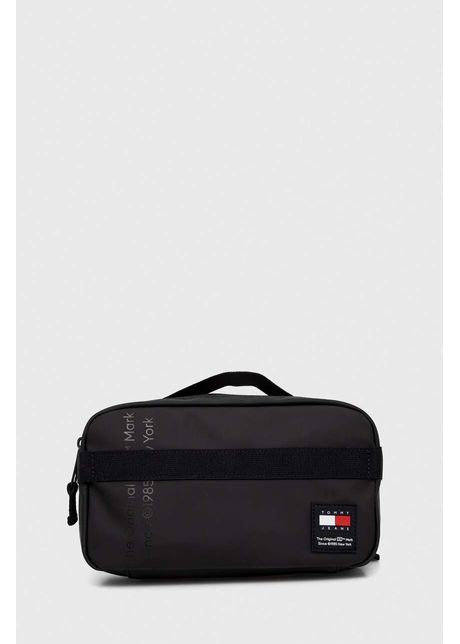 Tommy jeans borset culoarea negru am0am11963
