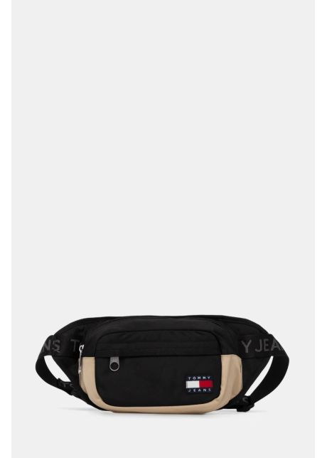 Tommy jeans borset culoarea negru am0am13267