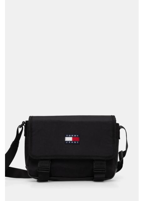 Tommy jeans borset culoarea negru am0am13326
