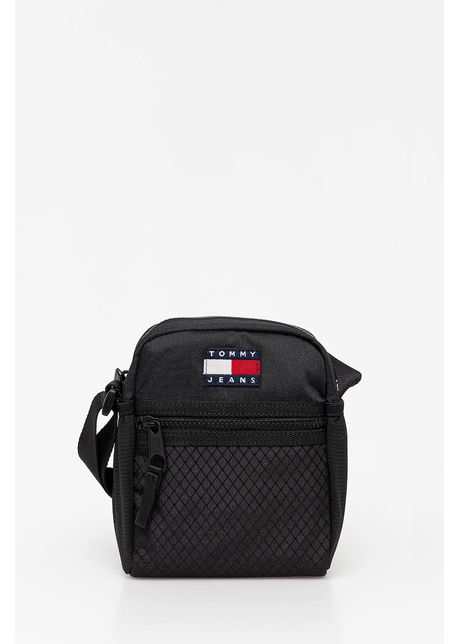 Tommy jeans borset culoarea negru am0am13397