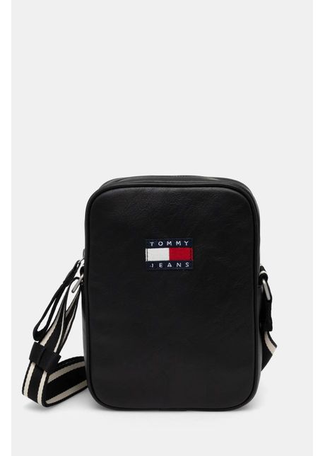 Tommy jeans borseta culoarea negru am0am12898