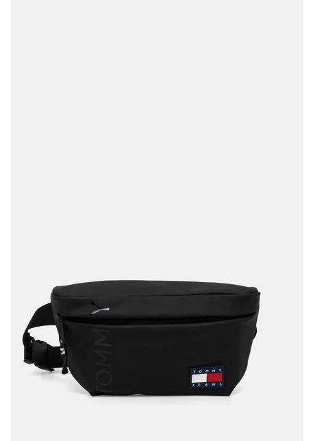 Tommy jeans borseta culoarea negru am0am12918