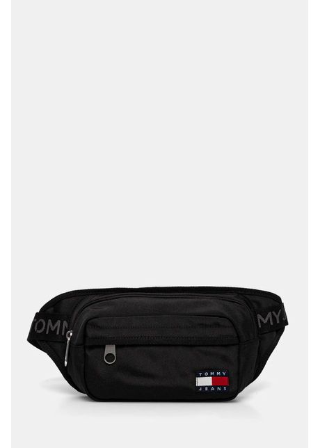 Tommy jeans borseta culoarea negru am0am12919