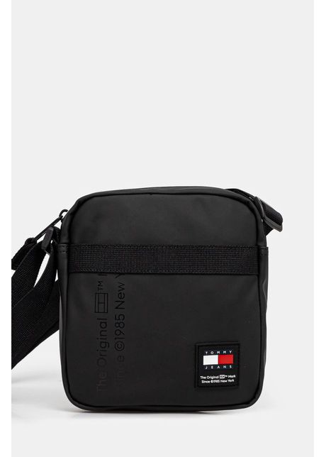 Tommy jeans borseta culoarea negru am0am12994