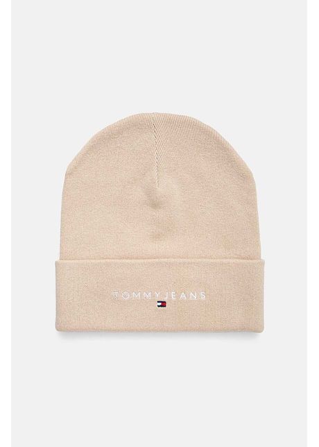 Tommy jeans caciula culoarea bej aw0aw16783
