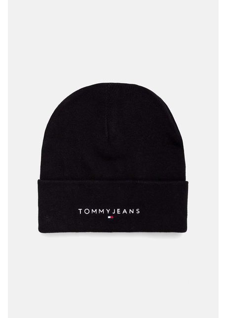 Tommy jeans caciula culoarea negru am0am12896