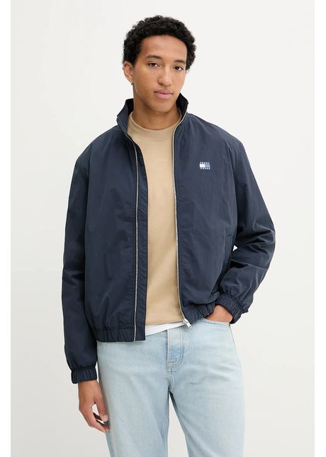 Tommy jeans geac culoarea bleumarin de tranzitie dm0dm21929