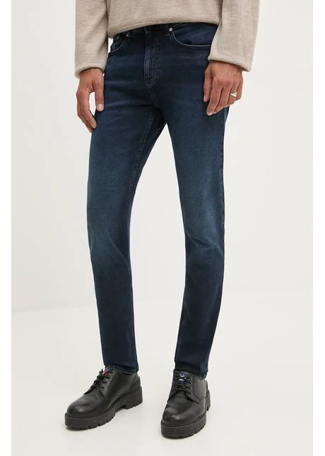 Tommy jeans jeansi barbati culoarea albastru marin dm0dm20399
