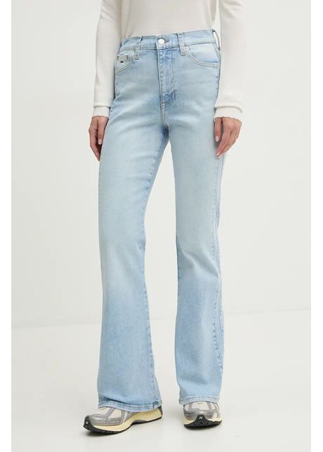 Tommy jeans jeansi femei high waist dw0dw19285