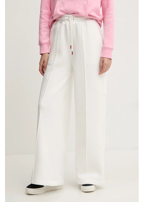 Tommy jeans pantaloni de trening culoarea bej uni dw0dw20560