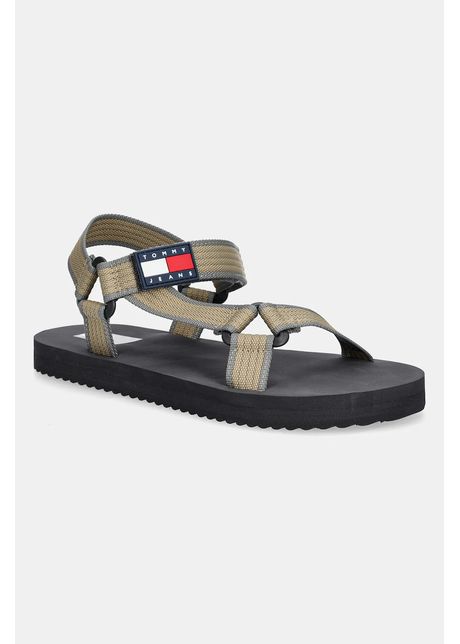 Tommy jeans sandale casual sandal b rba i culoarea bej em0em01563