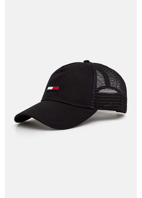 Tommy jeans sapca culoarea negru cu imprimeu am0am11694