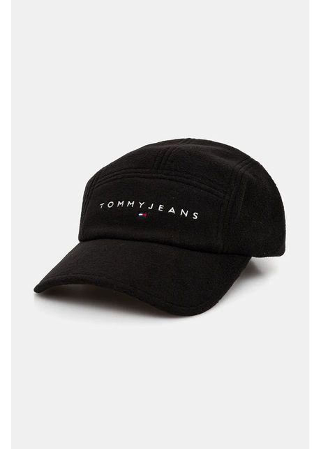 Tommy jeans sapca culoarea negru cu imprimeu am0am12660