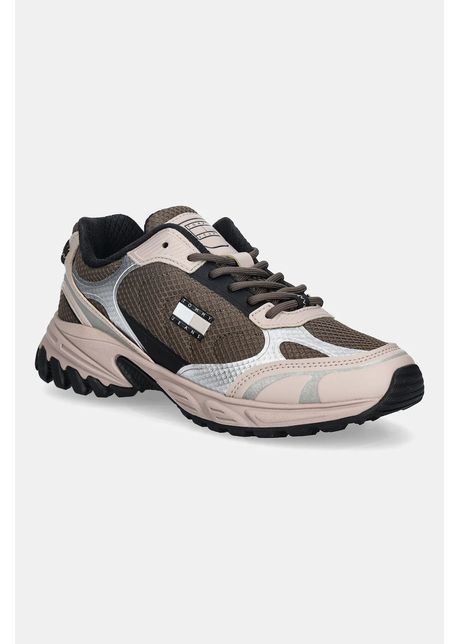 Tommy Jeans sneakers TJW OUTDOOR RUNNER culoarea bej, EN0EN02859
