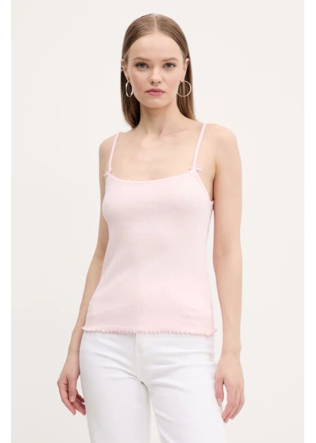Tommy jeans top culoarea roz dw0dw19505