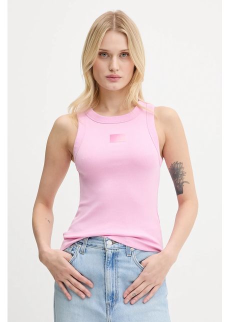 Tommy jeans top culoarea roz dw0dw20920