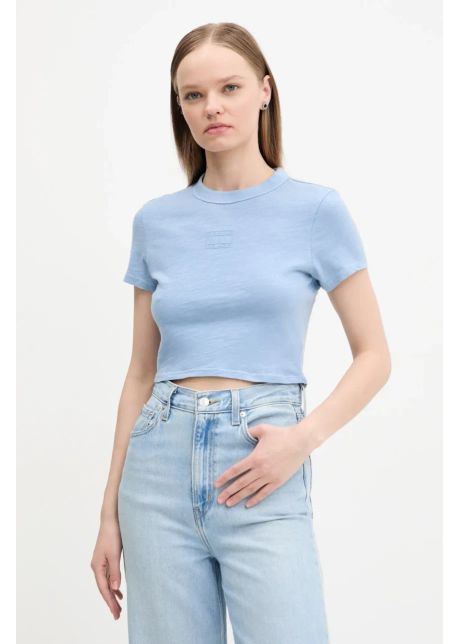 Tommy jeans tricou din bumbac femei dw0dw20329