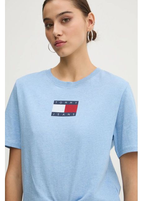 Tommy jeans tricou din bumbac femei dw0dw20461