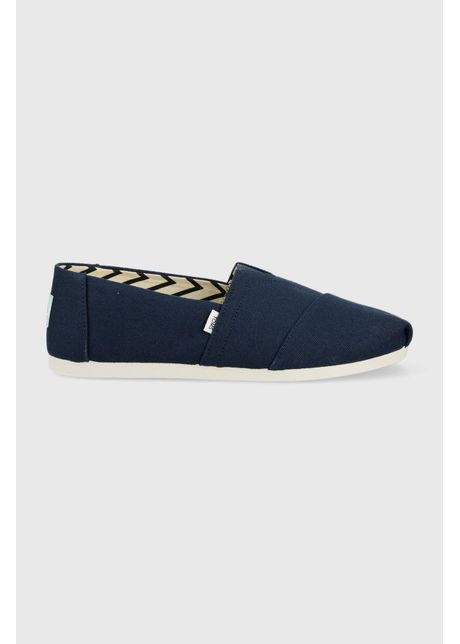 Toms espadrile alpargata culoarea albastru marin