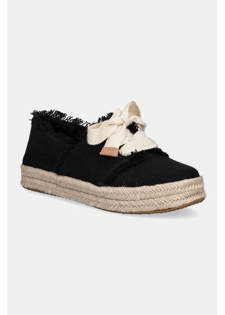Toms teni i beachside woven fray culoarea negru 10021856