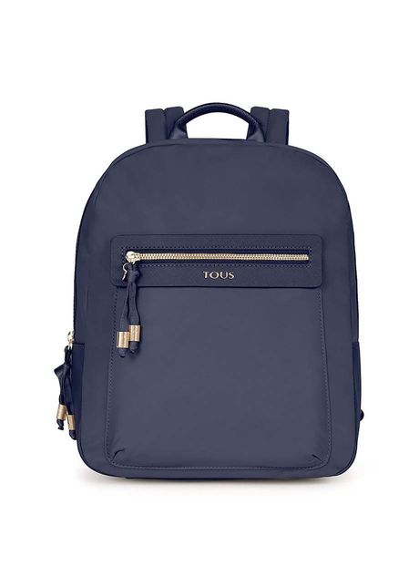 Tous rucsac femei culoarea albastru marin mare neted