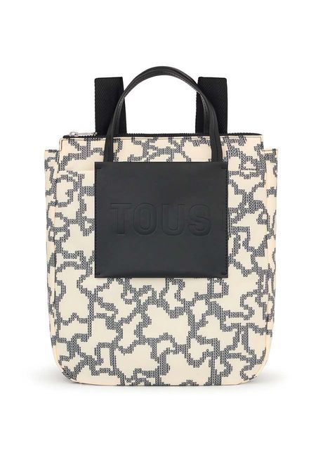 Tous rucsac femei culoarea bej mare cu model 2001851501
