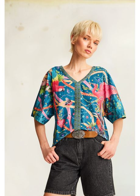 Tricou din bumbac culoarea verde