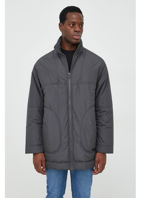 Trussardi geaca culoarea gri de tranzitie