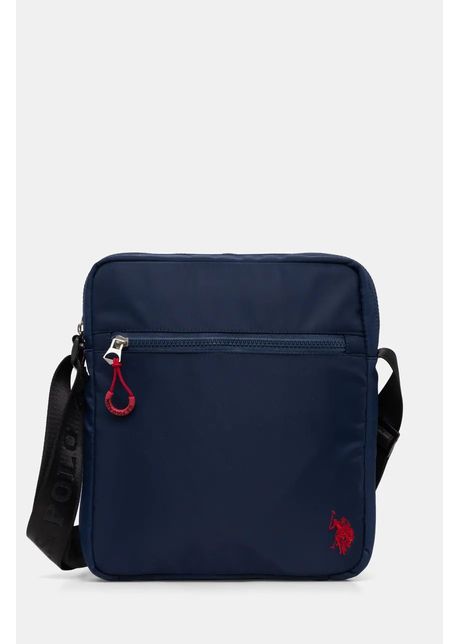 U s polo assn borseta bigfork culoarea albastru marin biub55675mia