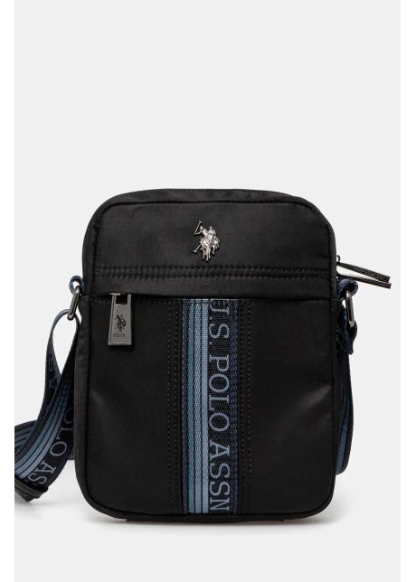 U s polo assn borseta paul culoarea negru biupj8477mip