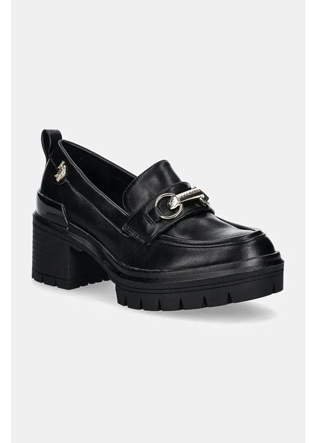 U s polo assn mocasini haley femei culoarea negru cu platforma haley007w dy1