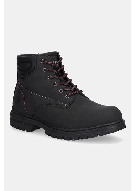 U.S. Polo Assn. pantofi înalți OHIO004 culoarea negru, OHIO004M/EUH1