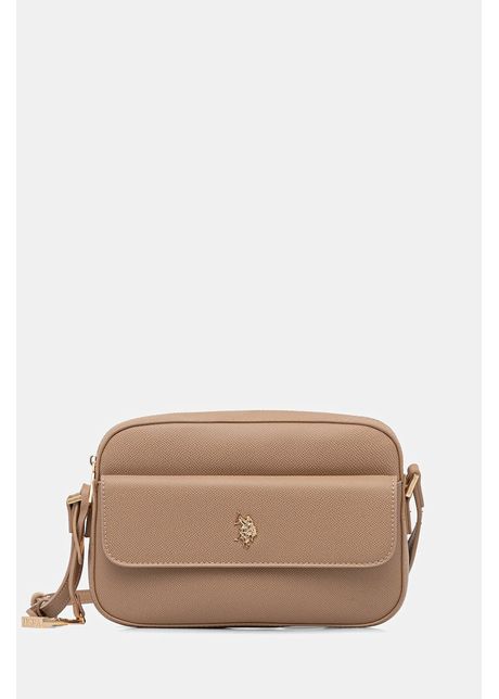 U.S. Polo Assn. poșetă Jones culoarea bej, BEUJE8656WVP
