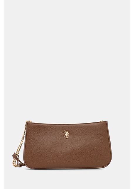 U.S. Polo Assn. poșetă Jones culoarea bej, BEUJE8663WVP