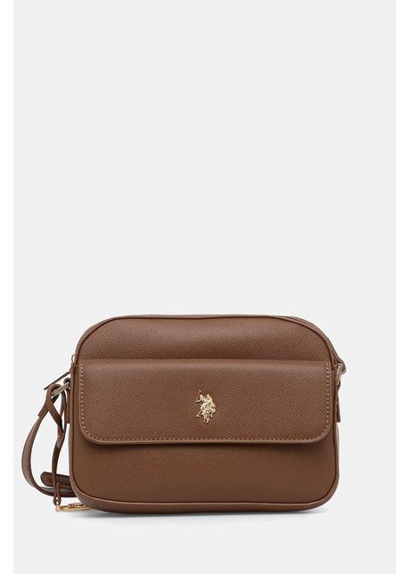 U.S. Polo Assn. poșetă Jones culoarea maro, BEUJE8656WVP