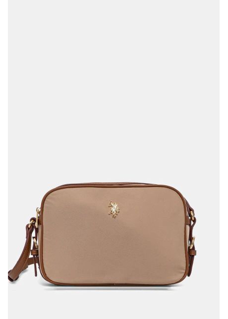 U.S. Polo Assn. poseta Houston culoarea bej, BEUHU6381WZC