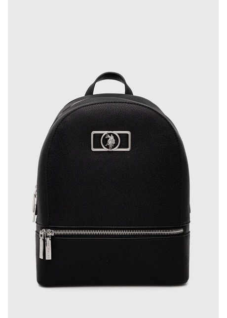 U s polo assn rucsac femei culoarea negru mic neted