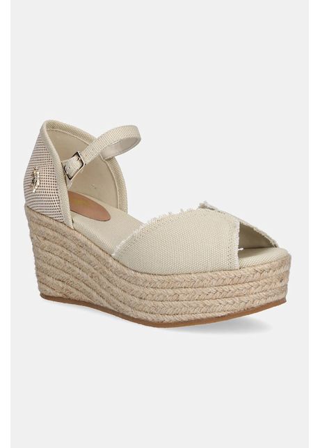 U s polo assn sandale aleida culoarea bej aleida003w 5t1