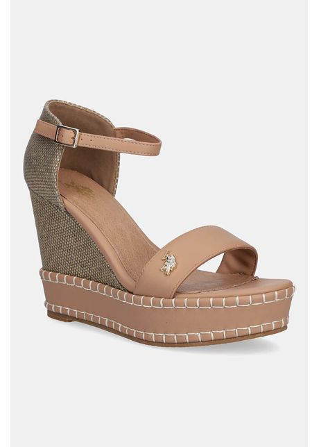 U s polo assn sandale aylin culoarea maro aylin025w 5yc1
